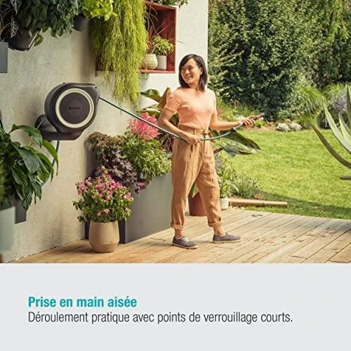 Gardena Prie sienos tvirtinama žarnos ritė "RollUp M"