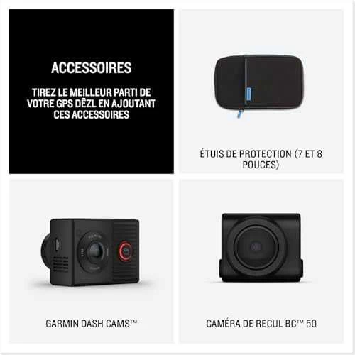 Garmin dēzl™ LGV1020 10″ sunkvežimių navigatoriai su GPS
