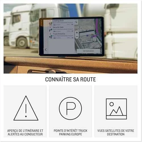 Garmin dēzl™ LGV1020 10″ sunkvežimių navigatoriai su GPS