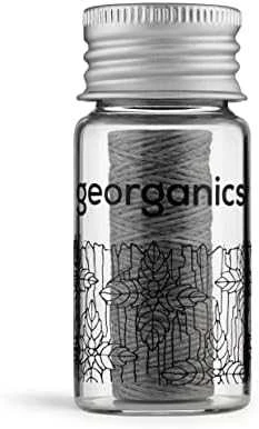 „Georganics“ dantų siūlas su medžio anglimi, 50 m