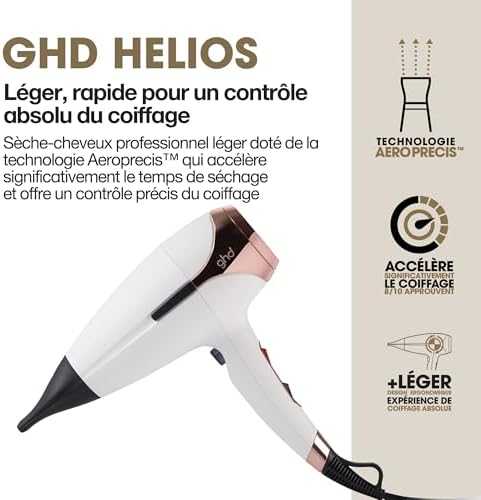 Plaukų džiovintuvas - GHD Helios Plaukų džiovintuvas Baltas