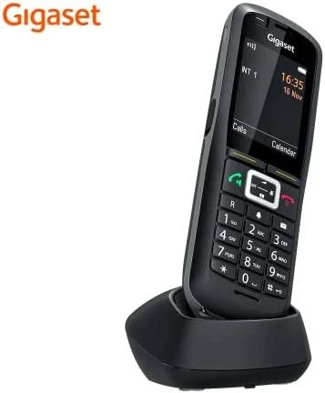 GIS Gigaset R700H PRO DECT telefonas Skambintojo ID Juoda