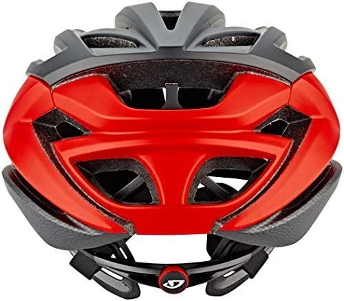 Giro Sintaksė kelio šalmas matinė juoda ryškiai raudona S (51 -55 cm) (GR- 7099)