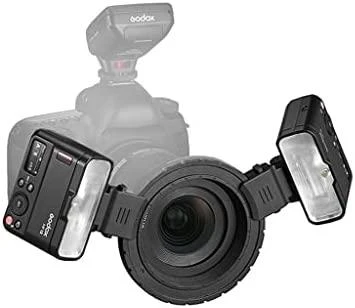 „Godox Macro Ring Flash“ dviejų lempučių rinkinys MF 12