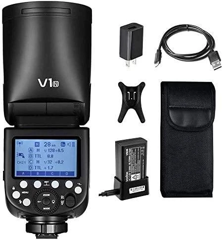 Godox V1 apvalios galvos blykstė Canon