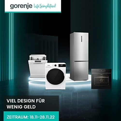 Viryklė Gorenje | Cooker | GECS5C70WA | Hob type Vitroceramic | Oven type Electric | Baltas | Plotis 50 cm | Grilling | LED | Gylis 59.4 cm | 70 L