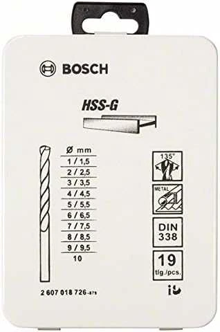 Grąžtas Bosch 19 HSS-G grąžtų metalui