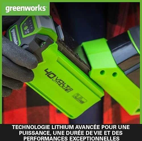 Akumuliatorius Greenworks G40B2; 40 V; 2,0 Ah; Li-ion