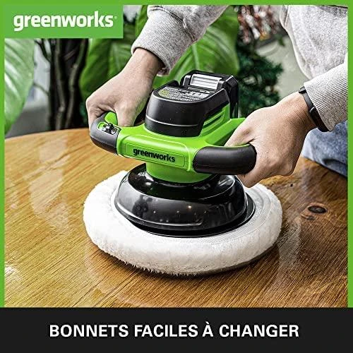 Poliruoklis Greenworks G24BU10; 24 V (be akumuliatoriaus ir pakrovėjo)