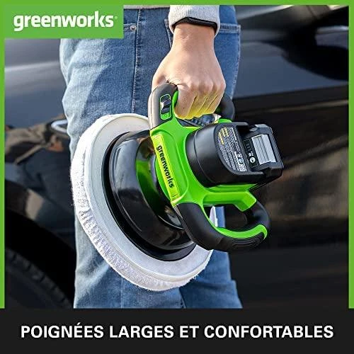 Poliruoklis Greenworks G24BU10; 24 V (be akumuliatoriaus ir pakrovėjo)