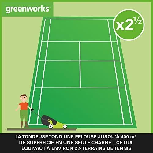 Greenworks Vejapjovė G40LM41, 41cm, 40V, be akumuliatoriaus ir kroviklio