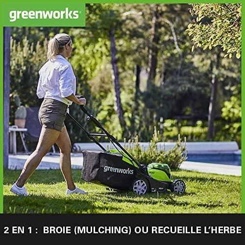 Greenworks Vejapjovė G40LM41, 41cm, 40V, be akumuliatoriaus ir kroviklio