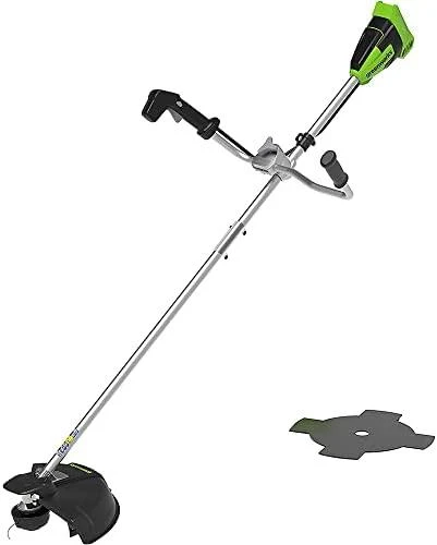 Žoliapjovė - trimeris Greenworks GD40BCB; 40 V (be akumuliatoriaus ir pakrovėjo)