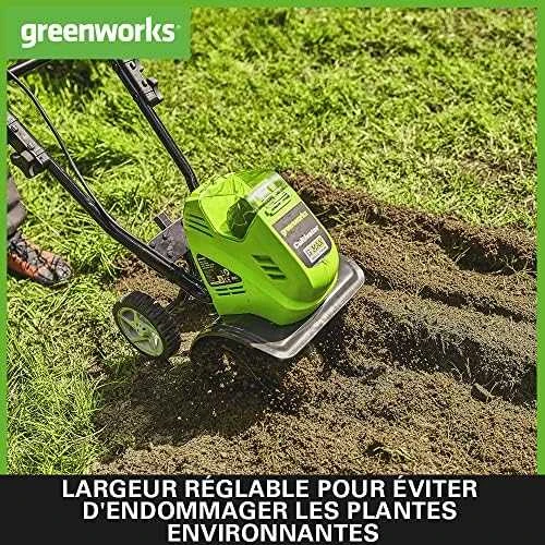 Kultivatorius Greenworks G40TL; 40 V (be akumuliatoriaus ir pakrovėjo)