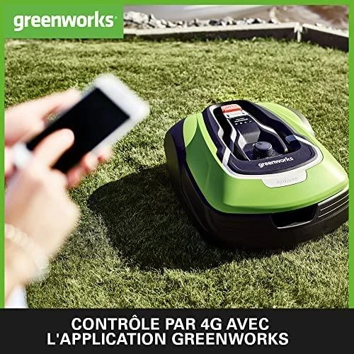 Vejos robotas Greenworks OptiMow10