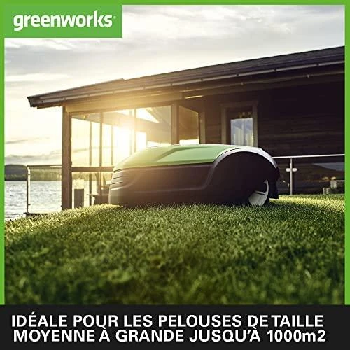 Vejos robotas Greenworks OptiMow10