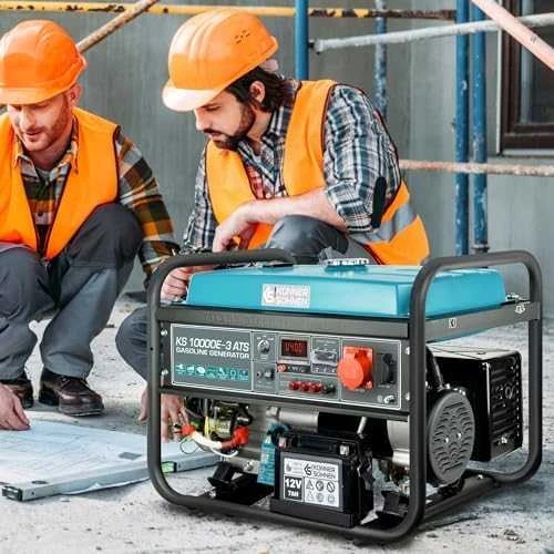 KÖNNER & SÖHNEN Benzininis Generatorius 7,5kW 230/400V KS 10000E-3 ATS