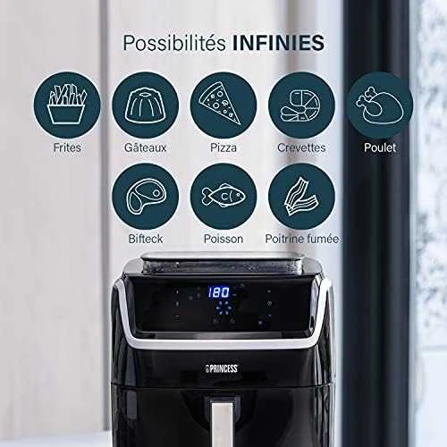 Oro gruzdintuvė Air Fryer Princess 6,5 l