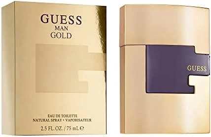 GUESS Man Gold EDT tualetinis vanduo vyrams, 75 ml