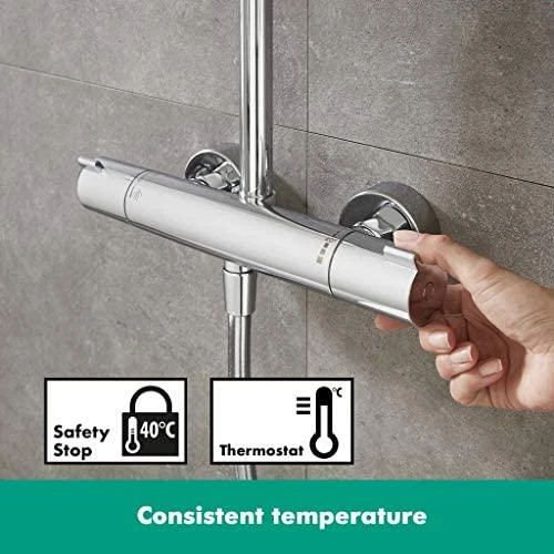 Hansgrohe Termostatinis dušo komplektas HG Crometta E 27281000