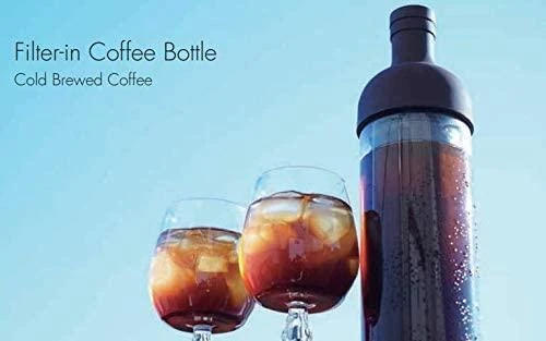 Gertuvė Šaltos kavos buteliukas Hario, 650 ml – Kreminis