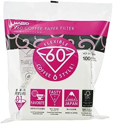 Hario V60-01 paper filters