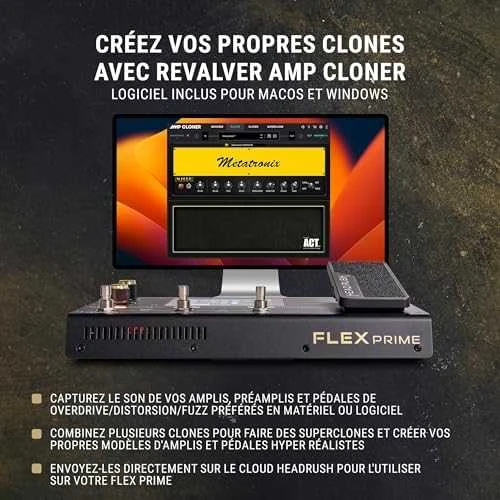 Headrush Flex Prime -multiefektiprosessori