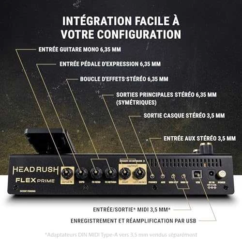 Headrush Flex Prime -multiefektiprosessori