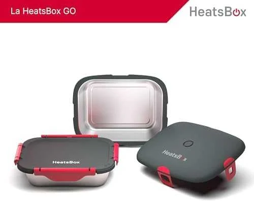 HeatsBox HB-04-102B elektrinė priešpiečių dėžutė 100 W 0,925 L Juodas Suaugusiųjų