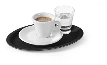 Hendi Neslystantis padavėjo padėklas, apvalus, skersmens. 40cm - juoda