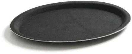 Hendi Neslystantis padavėjo padėklas, apvalus, skersmens. 40cm - juoda