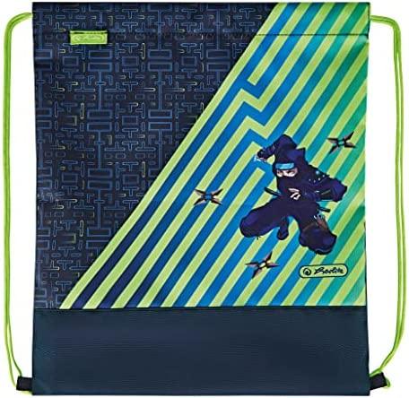 Mokyklinė kuprinė Herlitz Loop Plus Funky Ninja, 16 l