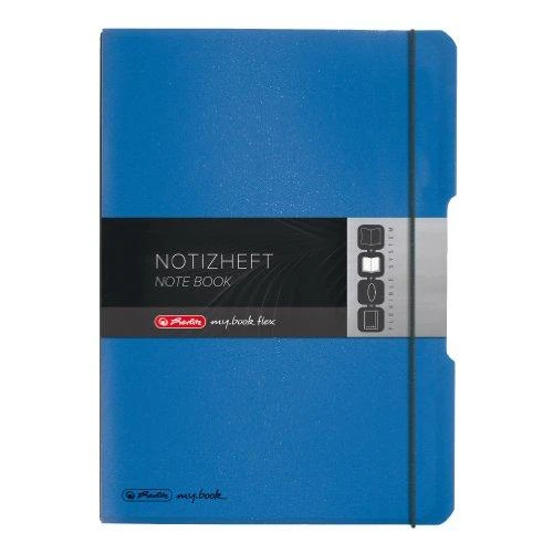 Herlitz NOTES A4/2X40K, mėlyna (0011361441)