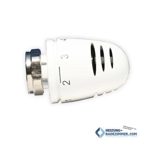 Termostatinė galva HERZ MINI, M28x1.5, balta spalva