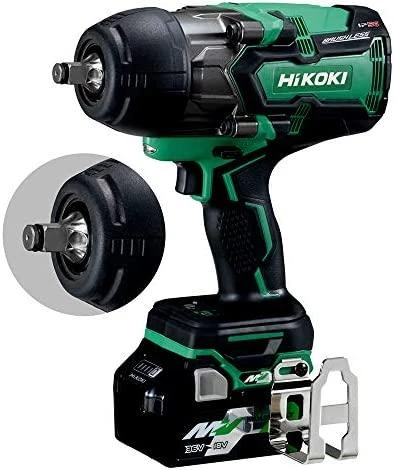Akumuliatorinio smūginio veržliasukio rinkinys HiKOKI WR36DAWRZ Multi Volt 36V