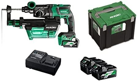 Perforatorius Hikoki DH36DPEWEZ; 36 V; 3,2 J; SDS-plus; 2x2,5 Ah akum.
