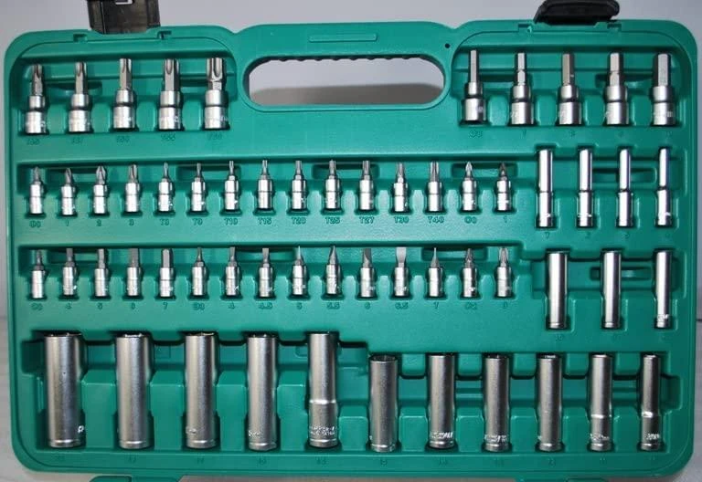 HONITON Rinkinys KLUCZY 155el.1/4"3/8"1/2" .