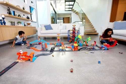 Mattel Hot Wheels miestas trasa - detalės