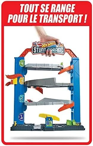 Mattel Hot Wheels garažas su triukais