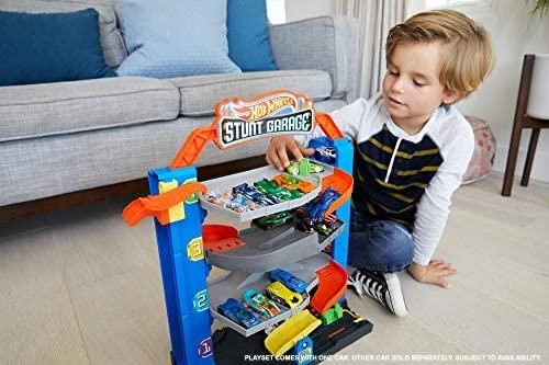 Mattel Hot Wheels garažas su triukais
