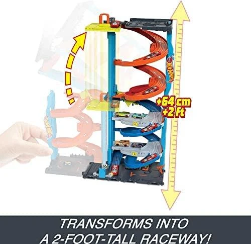HOT WHEELS Rinkinys „Transformuojamas bokštas“