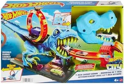 Mattel Hot Wheels rinkinys „Dinozauras su kilpa“