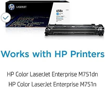 Hewlett Packard (HP) HP 658X (W2001X), žydra kasetė