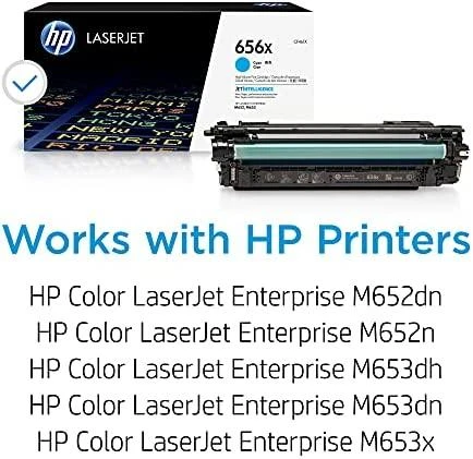 Hewlett Packard (HP) HP 656X originali LaserJet tonerio kasetė, didelės talpos, žydra