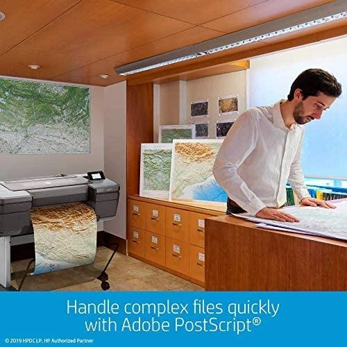 Hewlett Packard (HP) Spausdintuvas HP T8W15A#B19 Juoda
