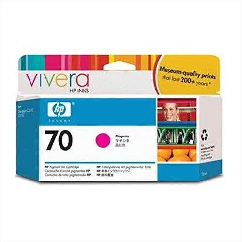Hewlett Packard (HP) HP Nr.70 Rašalo krepšelis. Magenta su Vivera rašalu (130 ml)