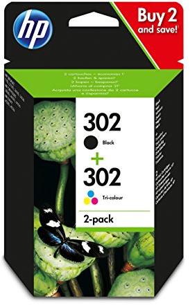 Hewlett Packard (HP) HP 302 Ink Cartridge Combo 2 vnt. BLISTER
