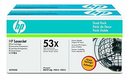 Hewlett Packard (HP) HP 2x Toneris Q7553X juodas LaserJet 7000 Seiten P2015