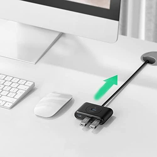 UGREEN USB 3.0 HUB 4in1 0.5m juodas