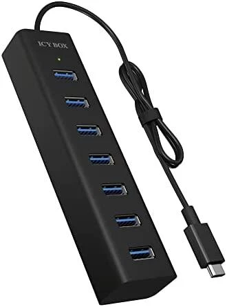 HUB USB Icy Box 7x USB-A 3.0 (IB-HUB1700-C3)